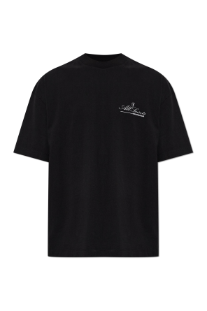 Amiri T-shirt with embroidered logo | Men's | Vitkac